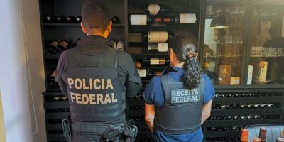 PF deflagra operação contra descaminho de vinhos e lavagem de dinheiro