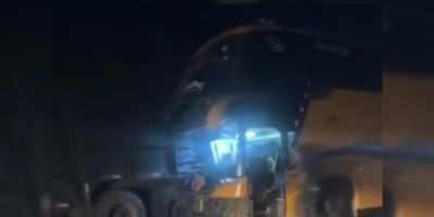 Ônibus do sub-20 do Águia de Marabá sofre grave acidente no Tocantins