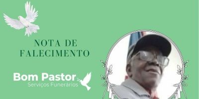 OBITUÁRIO: Nota de Falecimento de João Martim de Souza, com 67 anos