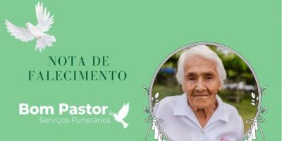OBITUÁRIO: Nota de Falecimento de Nair Silva Duarte, de 95 anos