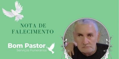 OBITUÁRIO: Nota de Falecimento de Algemiro de Souza e Silva, de 65 anos