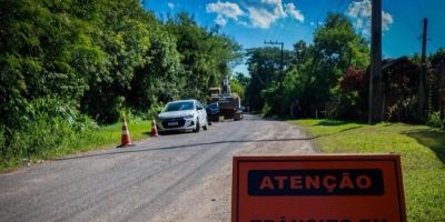 Governo gaúcho inicia pavimentação da Estrada do Zoológico, em Sapucaia do Sul
