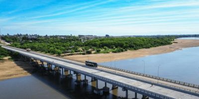 Governo Federal inaugura duplicação da ponte sobre o Rio Camaquã, na BR-116, em Cristal