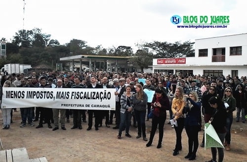 Protesto municípios Acostadoce Esq. Tapes (25.08.15)